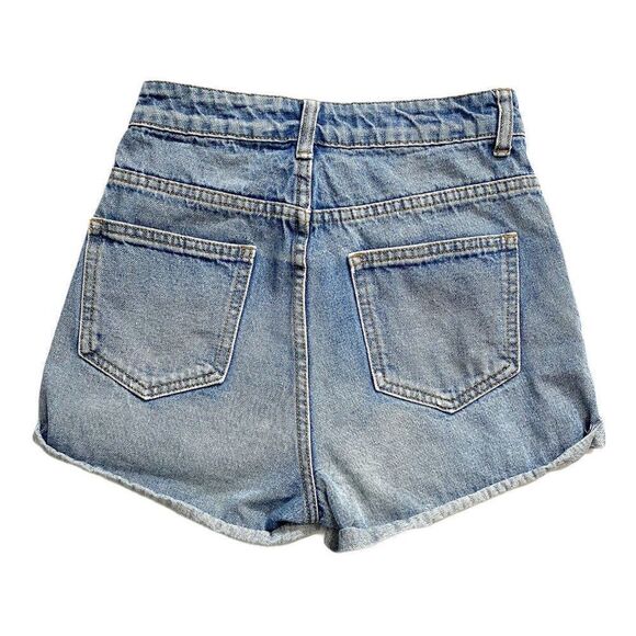 Cotton On The Flashback High Rise Distressed Short - Picture 5 of 6